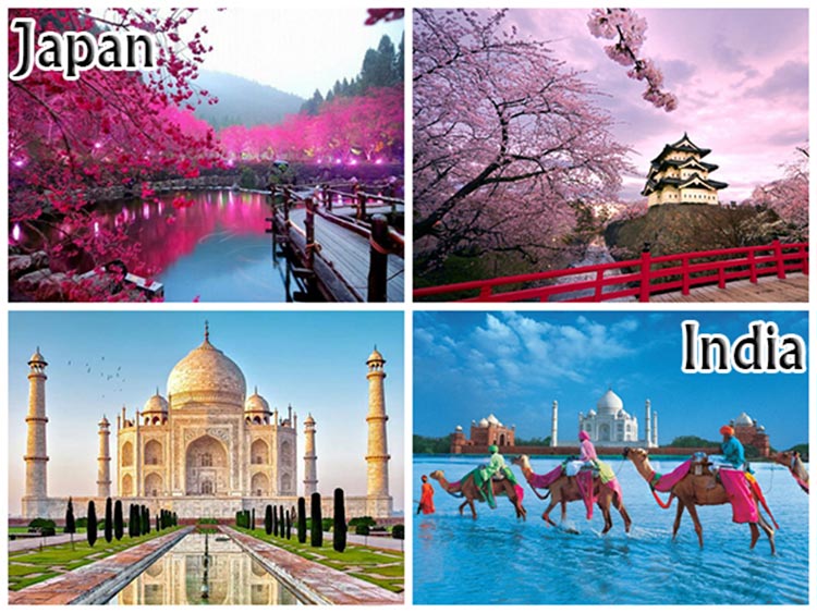 Dating destinations in Japan and India