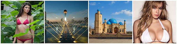 stunning places and beauties of Kazakhstan