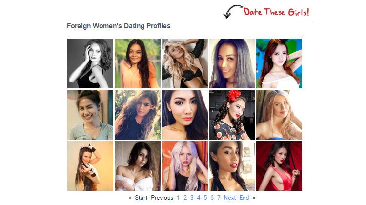 International Love Scout dating profiles