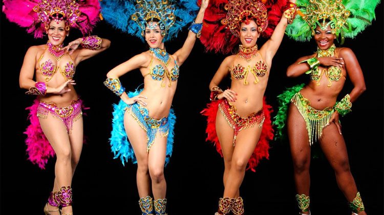 rio carnival party girls