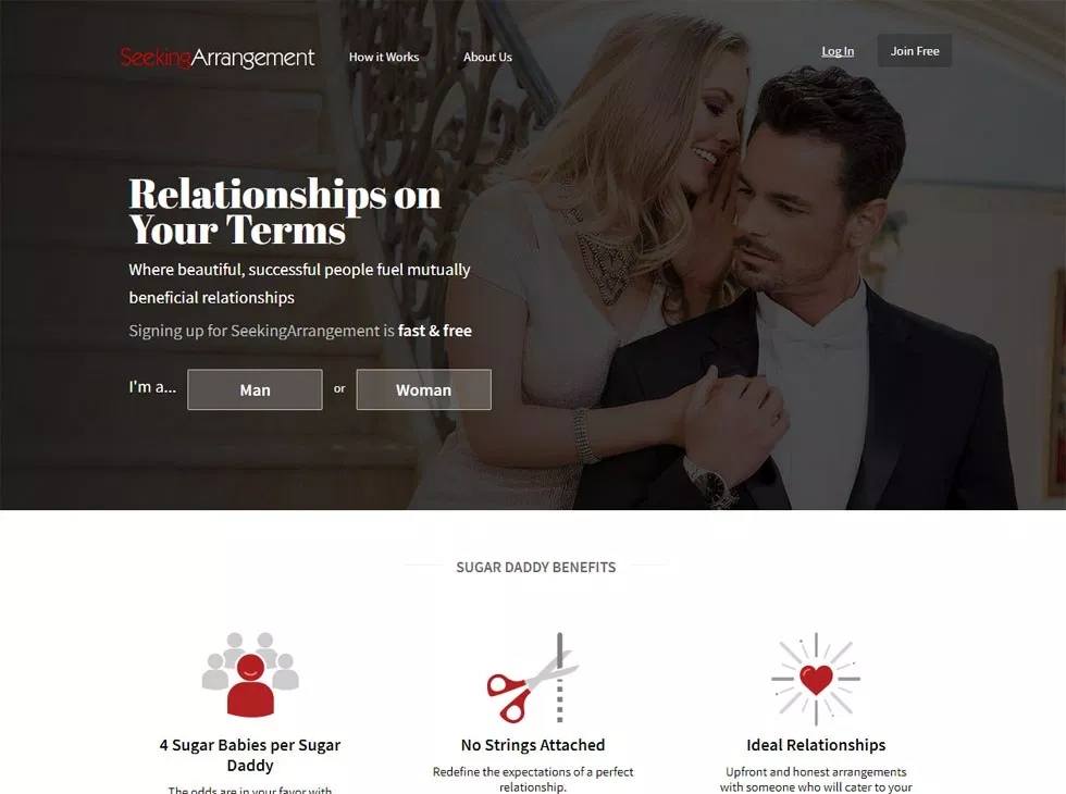 seeking arrangement design