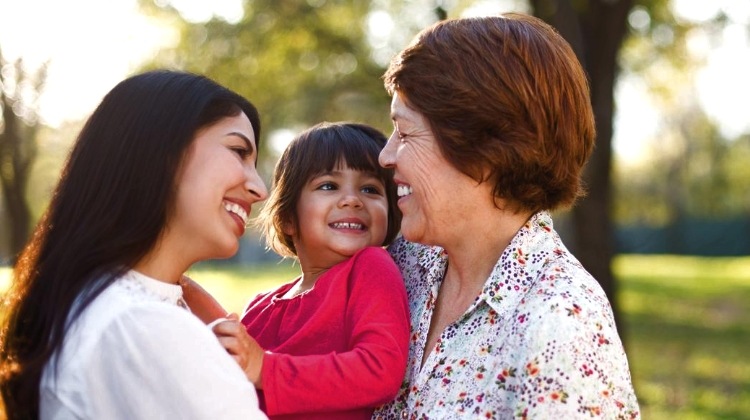 mexican girl with family