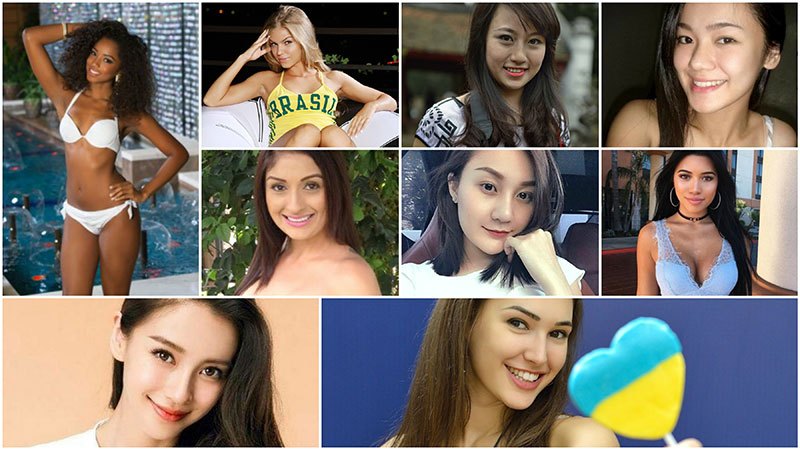 simple and beautiful girls around the world