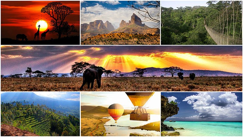 The gorgeous beauty of Africa