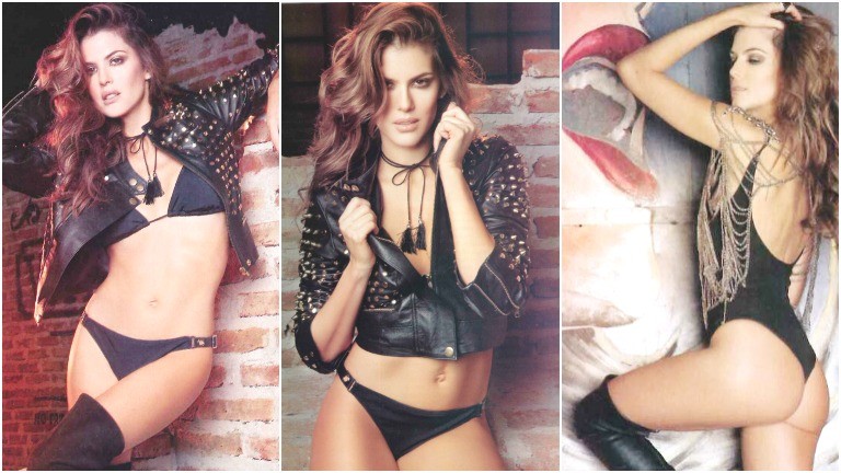 Maria del Cerro sexy collage