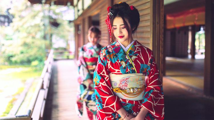 Japanese Geisha girl