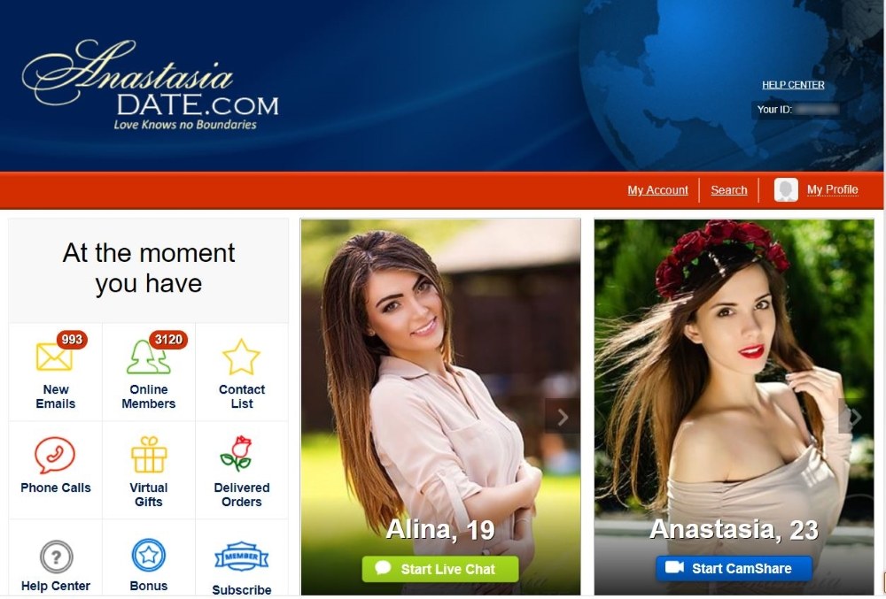 Anastasiadate Login